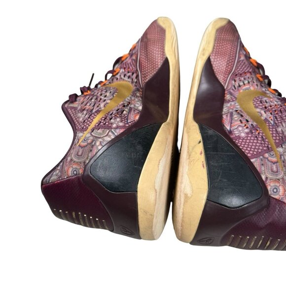 Nike Shoes Kobe 9 EM Low Silk Sz 12.5 Men\'s - Merlot Red Metallic Gold [NO‎ BOX] main image 15
